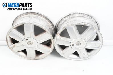 Alloy wheels for Renault Scenic II Minivan (06.2003 - 07.2010) 16 inches, width 6.5, ET 49 (The price is for two pieces)