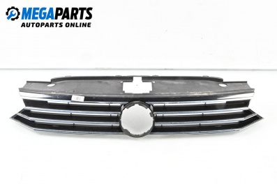 Grill for Volkswagen Passat VII Variant B8 (08.2014 - 12.2019), station wagon, position: front