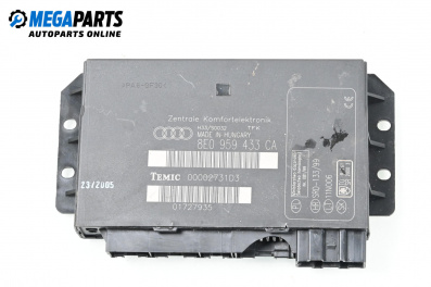 Modul confort for Audi A4 Sedan B7 (11.2004 - 06.2008), № 8E0959433CA