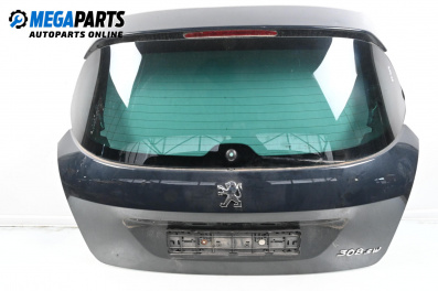 Boot lid for Peugeot 308 Station Wagon I (09.2007 - 10.2014), 5 doors, station wagon, position: rear