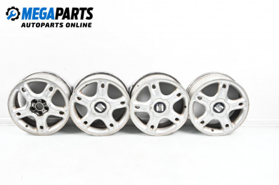 Alloy wheels for Seat Toledo II Sedan (10.1998 - 05.2006) 16 inches, width 6.5, ET 44.5 (The price is for the set), № 1M0601025A