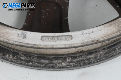 Alufelgen for Peugeot 307 Break (03.2002 - 12.2009) 15 inches, width 6 (Preis pro set angegeben)