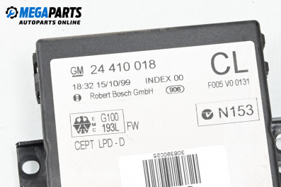 Modul confort for Opel Zafira A Minivan (04.1999 - 06.2005), № 24410018