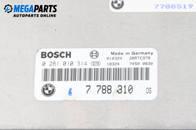 ECU for BMW X5 Series E53 (05.2000 - 12.2006) 3.0 d, 184 hp, № 0281010314