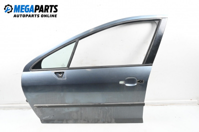 Tür for Peugeot 407 Sedan (02.2004 - 12.2011), 5 türen, sedan, position: links, vorderseite