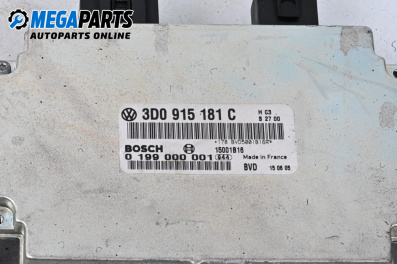 Module for Volkswagen Phaeton Sedan (04.2002 - 03.2016), № 3D0 915 181 C