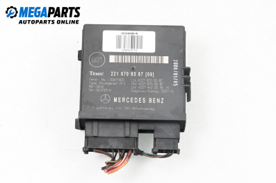 Door module for Mercedes-Benz S-Class Sedan (W221) (09.2005 - 12.2013), № 2218706387