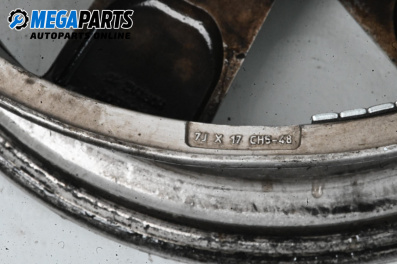 Alufelgen for Peugeot 407 Sedan (02.2004 - 12.2011) 17 inches, width 7 (Preis pro set angegeben)