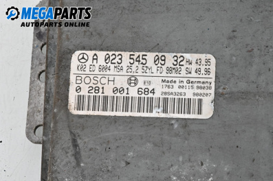 ECU for Mercedes-Benz T1 T1/TN Platform (07.1981 - 06.1995) 410 D (611.417, 611.418), 95 hp, № A0235450932
