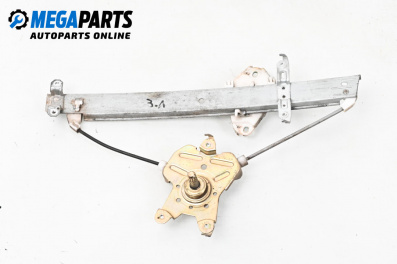 Manual window lifter for Honda Jazz II Hatchback (03.2002 - 12.2008), 5 doors, hatchback, position: rear - left
