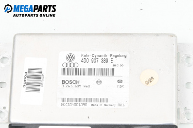 Modul de comandă ABS for Audi A8 Sedan 4D (03.1994 - 12.2002), № 4D0 907 389 E