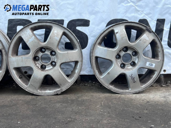 Alloy wheels for Audi A3 Hatchback I (09.1996 - 05.2003) 15 inches, width 6, ET 38 (The price is for the set)