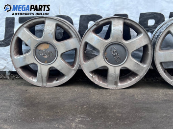 Alloy wheels for Audi A3 Hatchback I (09.1996 - 05.2003) 15 inches, width 6, ET 38 (The price is for the set)