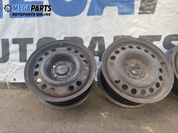 Jante din oțel for Opel Meriva A Minivan (05.2003 - 05.2010) 15 inches, width 6, ET 43 (Prețul este pentru un set)
