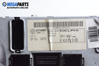 Sicherungskasten for Fiat Punto Hatchback II (09.1999 - 07.2012) 1.2 60 (188.030, .050, .130, .150, .230, .250), 60 hp, № 51744897