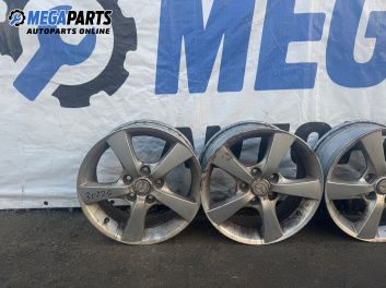 Alloy wheels for Mazda 3 Hatchback I (10.2003 - 12.2009) 16 inches, width 6.5 (The price is for the set)