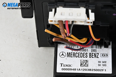 Fuse box for Mercedes-Benz E-Class Sedan (W211) (03.2002 - 03.2009) E 200 CDI (211.004), 122 hp