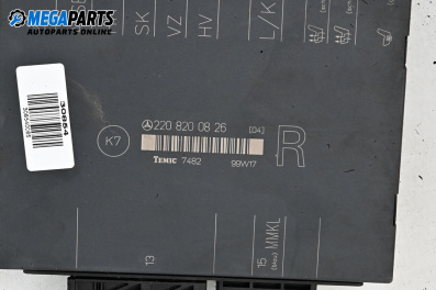Modul scaun electric for Mercedes-Benz S-Class Sedan (W220) (10.1998 - 08.2005), № 2208200826