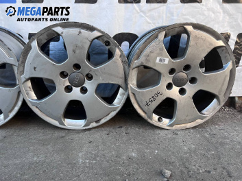 Alufelgen for Audi A3 Hatchback II (05.2003 - 08.2012) 17 inches, width 7.5, ET 56 (Preis pro set angegeben)