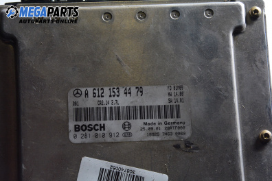 ECU for Mercedes-Benz C-Class Estate (S203) (03.2001 - 08.2007) C 270 CDI (203.216), 170 hp, № 0281010912