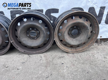 Steel wheels for Citroen Xsara Picasso (09.1999 - 06.2012) 15 inches, width 6 (The price is for the set)