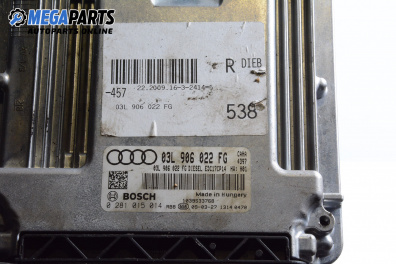 ECU for Audi A6 Avant C6 (03.2005 - 08.2011) 2.0 TDI, 170 hp, № 03L906022FG