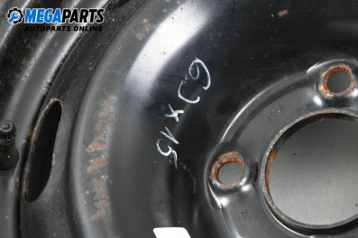 Reserverad for Peugeot 307 Hatchback (08.2000 - 12.2012) 15 inches, width 6 (Preis pro stück)