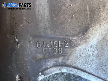 Alloy wheels for Audi A3 Hatchback I (09.1996 - 05.2003) 15 inches, width 6, ET 38 (The price is for the set)