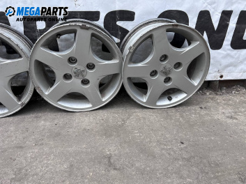 Alloy wheels for Peugeot 206 Station Wagon (07.2002 - ...) 14 inches, width 5.5 (The price is for the set)