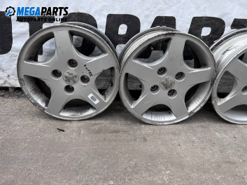 Alloy wheels for Peugeot 206 Station Wagon (07.2002 - ...) 14 inches, width 5.5 (The price is for the set)