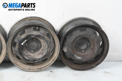 Jante din oțel for Citroen C3 Pluriel (05.2003 - 03.2010) 15 inches, width 6 (Prețul este pentru un set)
