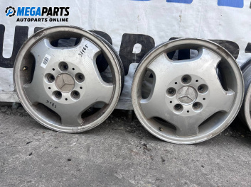 Alufelgen for Mercedes-Benz A-Class Hatchback  W168 (07.1997 - 08.2004) 15 inches, width 5.5 (Preis pro set angegeben)