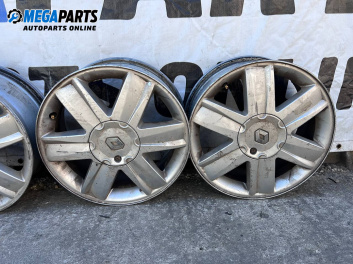 Alufelgen for Renault Scenic II Minivan (06.2003 - 07.2010) 16 inches, width 6.5 (Preis pro set angegeben)