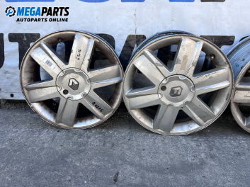 Alufelgen for Renault Scenic II Minivan (06.2003 - 07.2010) 16 inches, width 6.5 (Preis pro set angegeben)