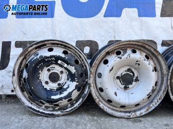 Jante din oțel for Renault Scenic I Minivan (09.1999 - 07.2010) 15 inches, width 6 (Prețul este pentru un set)