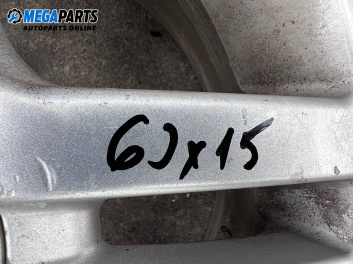 Alufelgen for Ford Focus I Hatchback (10.1998 - 12.2007) 15 inches, width 6 (Preis pro set angegeben)