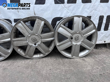 Alufelgen for Renault Scenic II Minivan (06.2003 - 07.2010) 16 inches, width 6.5 (Preis pro set angegeben)
