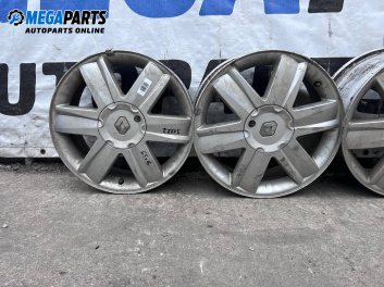 Alufelgen for Renault Scenic II Minivan (06.2003 - 07.2010) 16 inches, width 6.5 (Preis pro set angegeben)