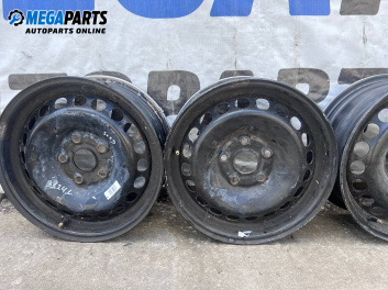 Jante din oțel for Audi A4 Avant B5 (11.1994 - 09.2001) 15 inches, width 6 (Prețul este pentru un set)