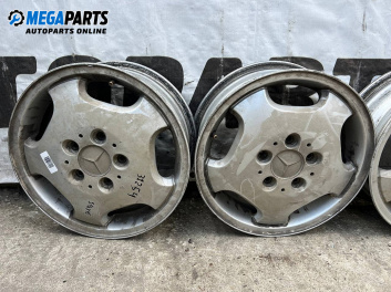 Alufelgen for Mercedes-Benz A-Class Hatchback  W168 (07.1997 - 08.2004) 15 inches, width 5.5 (Preis pro set angegeben)