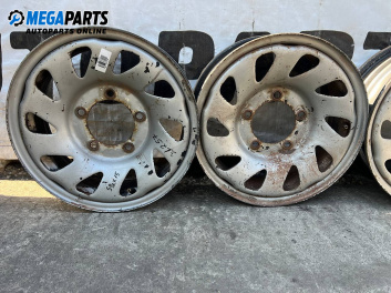 Stahlfelgen for Lada Niva SUV (12.1976 - ...) 15 inches, width 5.5 (Preis pro set angegeben)