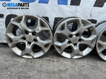 Alufelgen for Opel Zafira B Minivan (07.2005 - 14.2015) 16 inches, width 6.5 (Preis pro set angegeben)