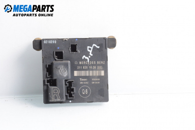 Door module for Mercedes-Benz E-Class Sedan (W211) (03.2002 - 03.2009), № 2118201626