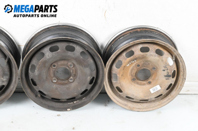 Jante din oțel for Ford Fiesta V Hatchback (11.2001 - 03.2010) 14 inches, width 5.5 (Prețul este pentru un set)