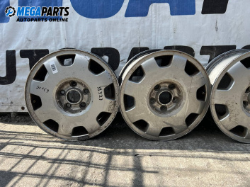 Alufelgen for Audi A4 Avant B5 (11.1994 - 09.2001) 15 inches, width 6 (Preis pro set angegeben)