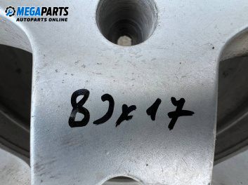 Jante din aliaj for Opel Zafira B Minivan (07.2005 - 14.2015) 17 inches, width 8 (Prețul este pentru un set)