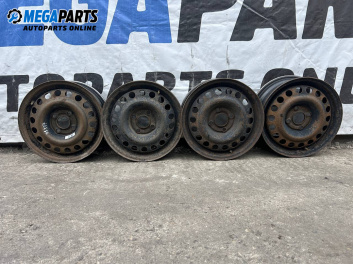Jante din oțel for Opel Astra F Estate (09.1991 - 01.1998) 14 inches, width 5.5 (Prețul este pentru un set)