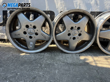 Jante din aliaj for Mercedes-Benz CLK-Class Coupe (C208) (06.1997 - 09.2002) 16 inches, width 7.5 (Prețul este pentru un set)