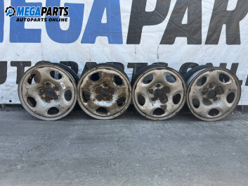 Steel wheels for Mazda MPV I Minivan (09.1988 - 09.1999) 15 inches, width 6 (The price is for the set)