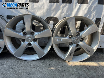 Alloy wheels for Mazda 3 Hatchback I (10.2003 - 12.2009) 16 inches, width 6.5 (The price is for the set)